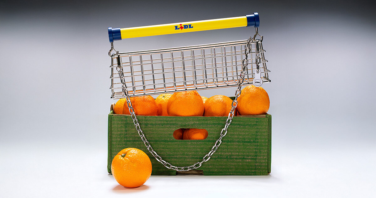 Nik Bentel repensa o carrinho de compras Lidl para uma ‘bolsa carrinho’ com estrutura de arame