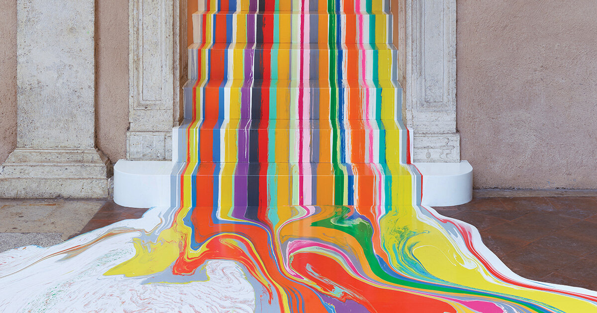 sonhos de arco-íris mapeiam o espectro da arte contemporânea