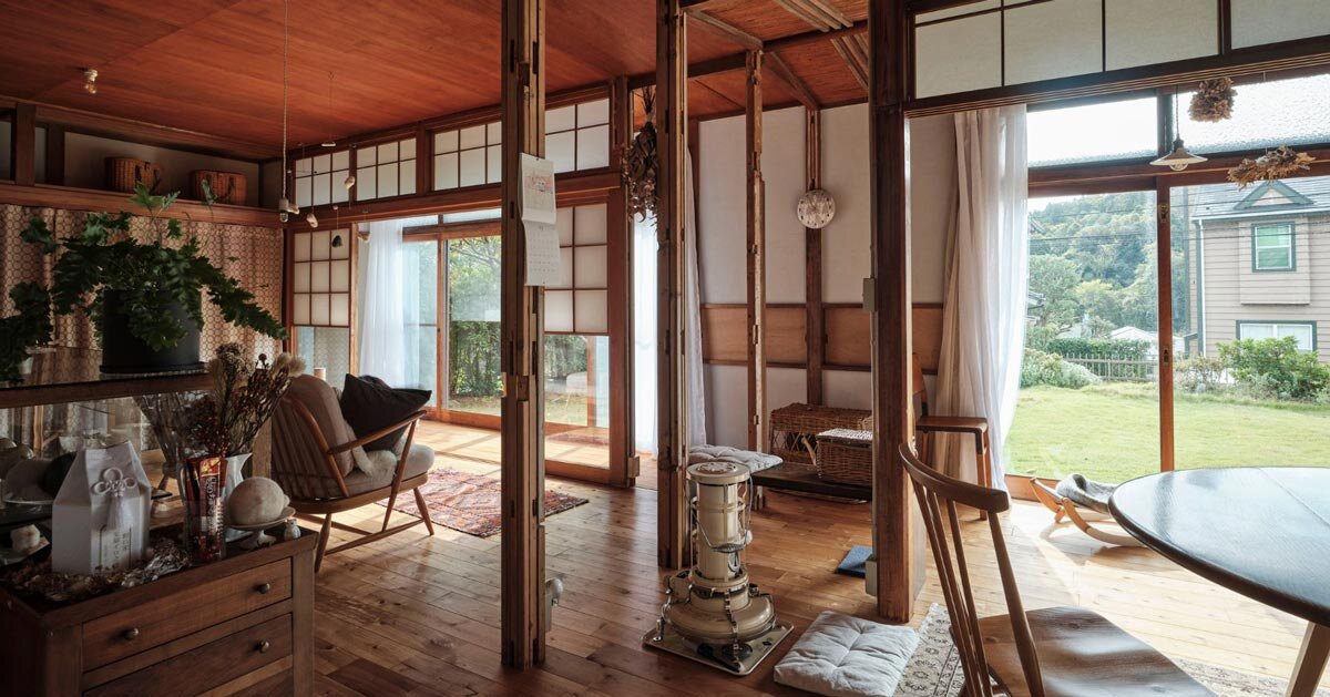 ROOVICE revive a casa no Japão através de interiores de madeira em camadas