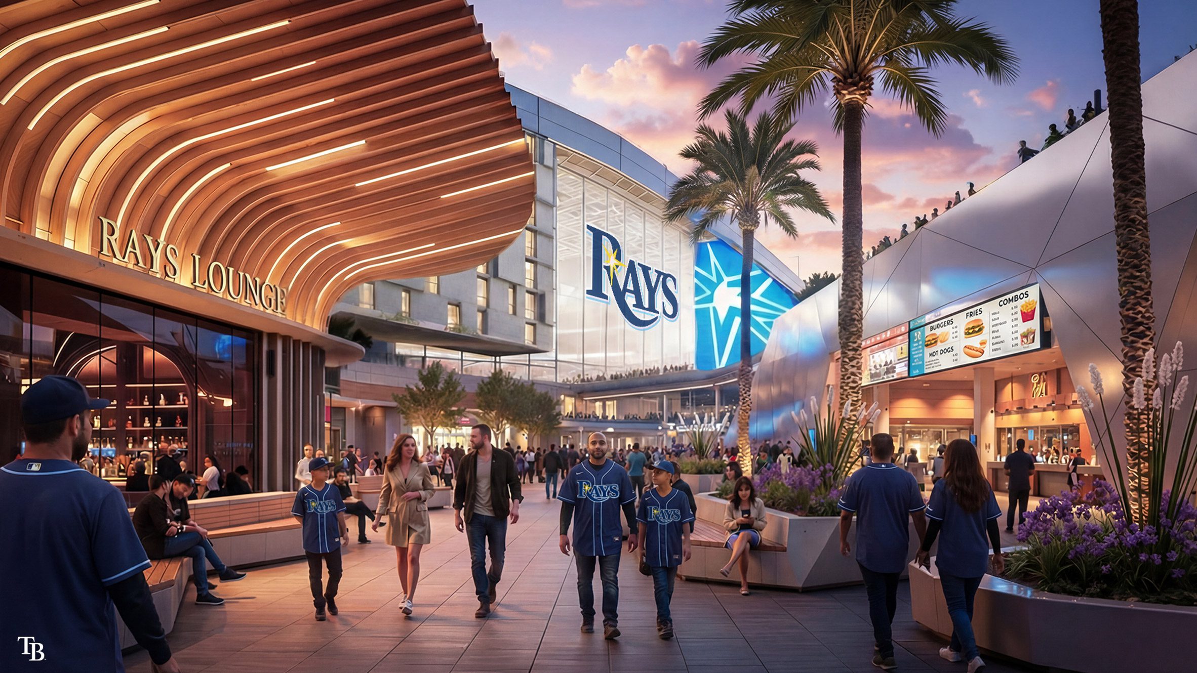 Edição Dezeen Agenda US apresenta estádio para Tampa Bay Rays