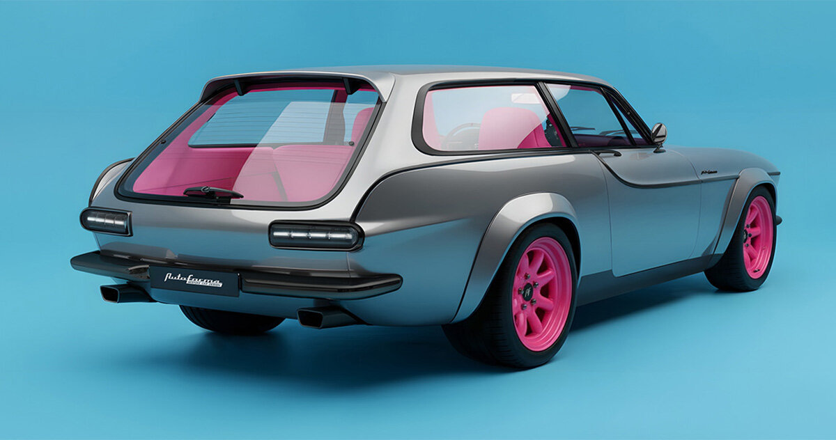 um restomod do volvo P1800ES