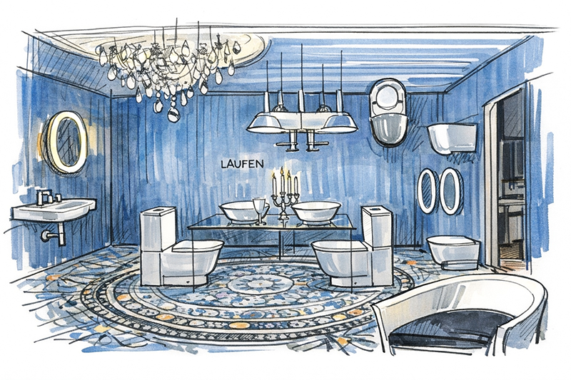 A Design Journey: quando o banheiro vira sala de estar e o design se transforma em experiência
