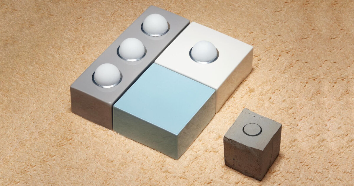 sistema de iluminação modular glowtile ilumina com cerâmica móvel