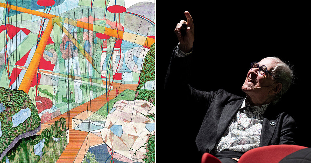 Sir Peter Cook sobre o otimismo e o poder do desenho