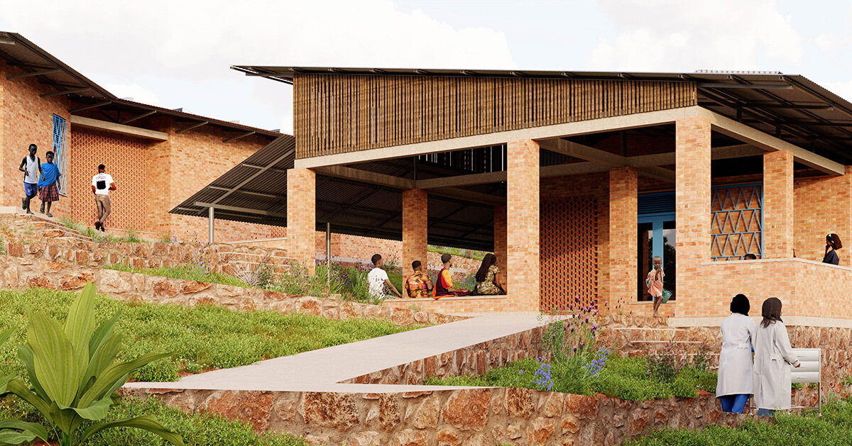 A arquitetura Kéré molda o campus clínico no Burundi para expandir o acesso à saúde rural