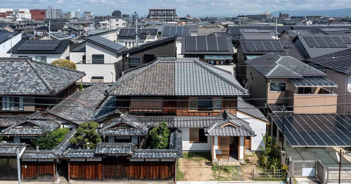 YYAA reconstrói a metade oriental de uma casa geminada antes da guerra no Japão