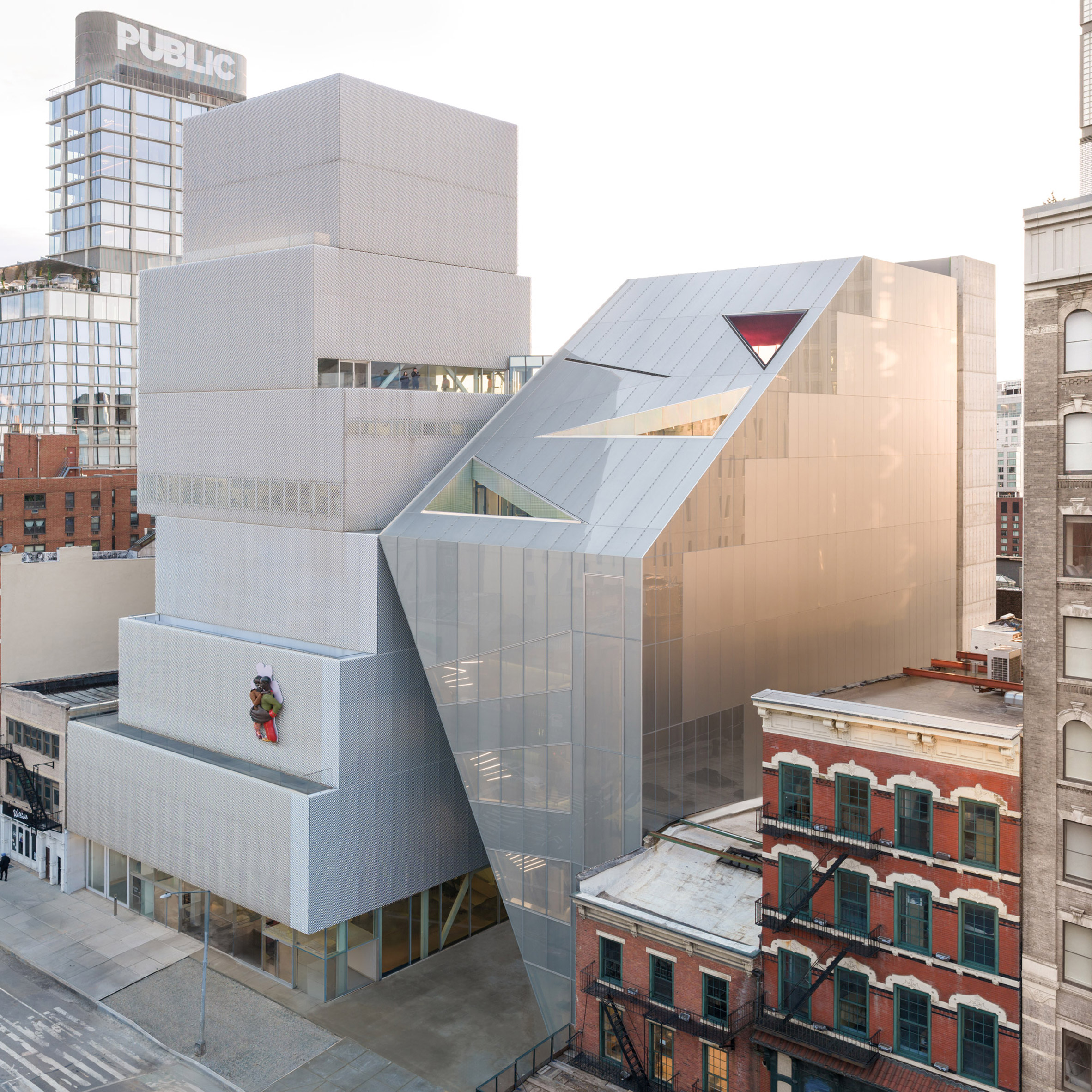 OMA conclui projeto de expansão do “par” do Novo Museu em Nova York