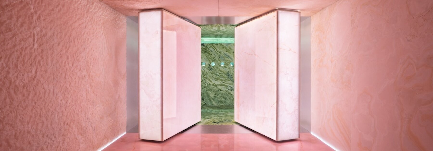 como SolidNature interpreta a pedra em uma arquitetura de emoções