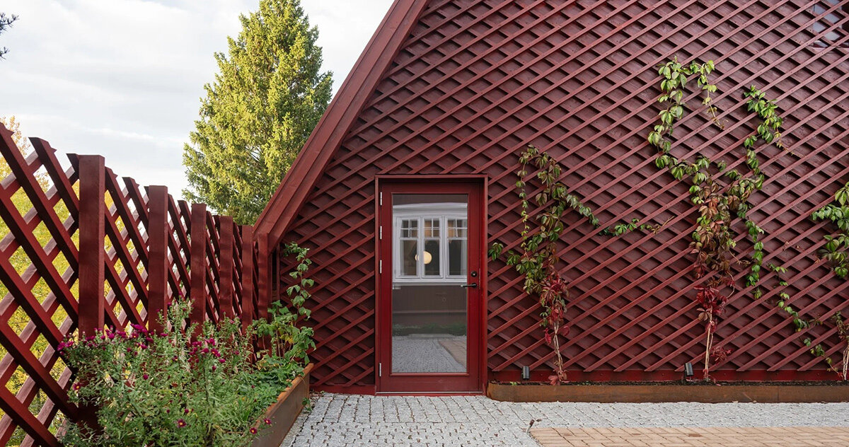 rever & drage moderniza tradicional cabana vermelha em Rælingen, Noruega