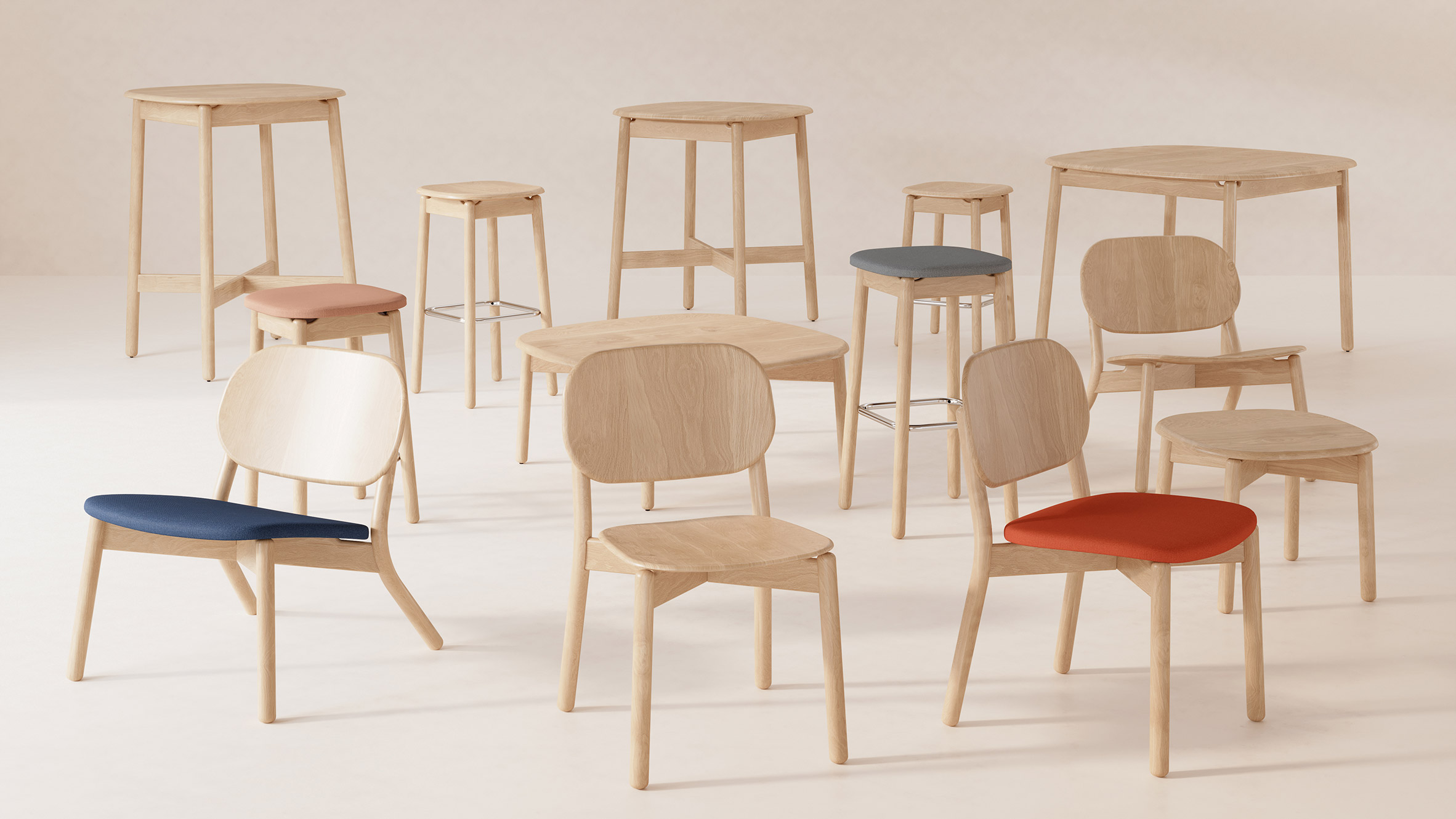Coleção Silva da KFI Studios entre novidades no Dezeen Showroom