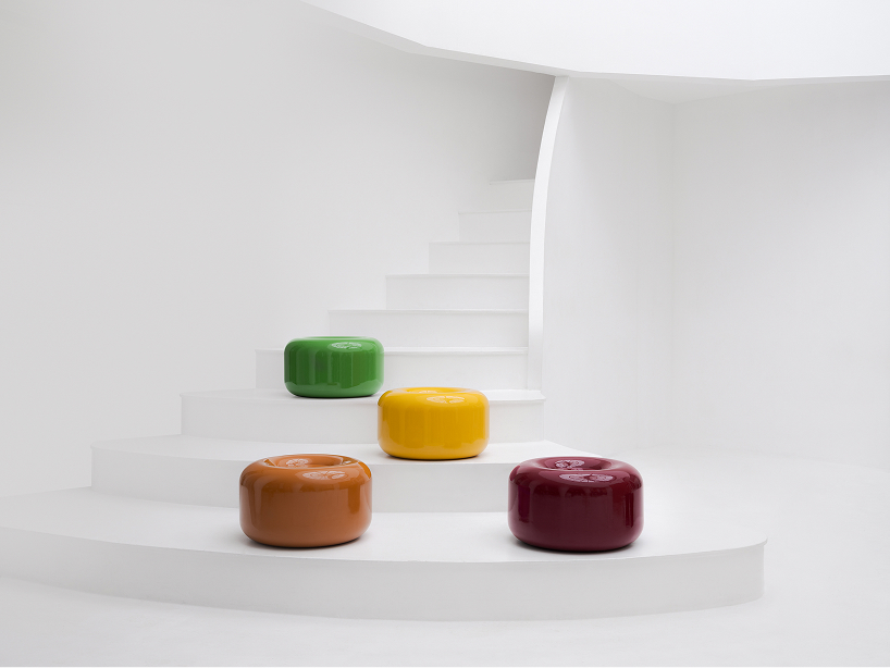 nostalgia do caramelo inspira coleção de objetos de interior em cerâmica