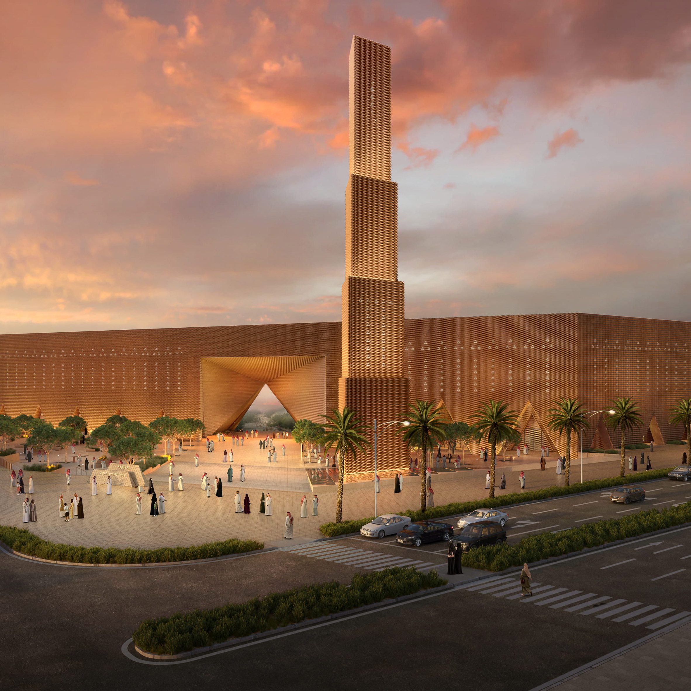 X Architects revela planos para a Grande Mesquita em Riade