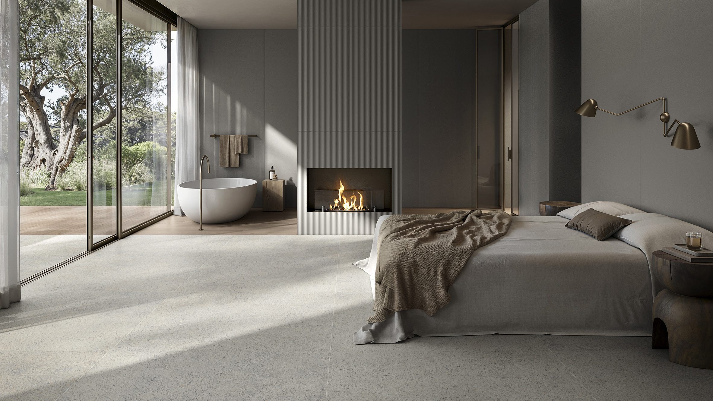 Azulejos de Casalgrande Padana podem ser encontrados no Dezeen Showroom