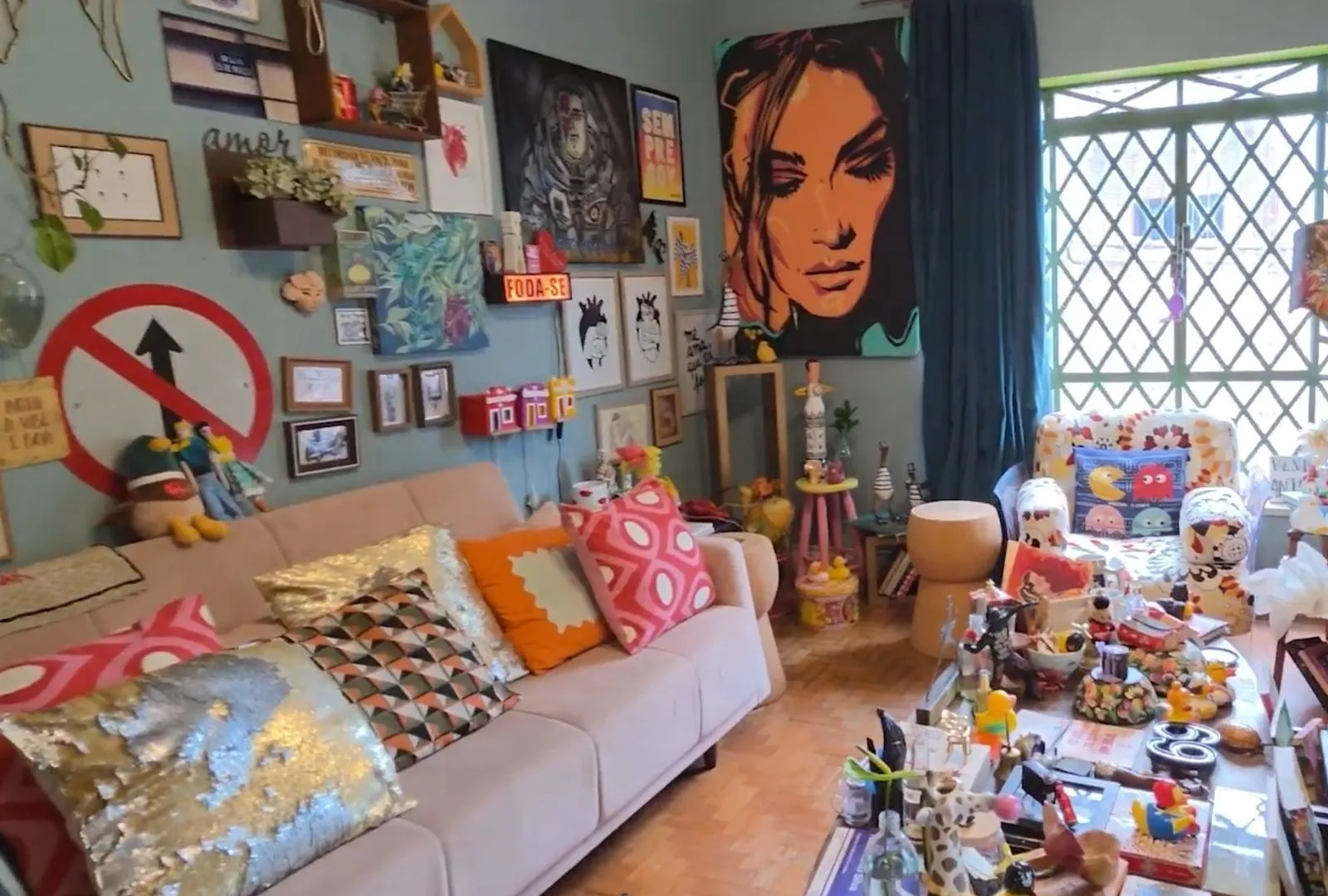 A casa mais criativa que já visitei!
