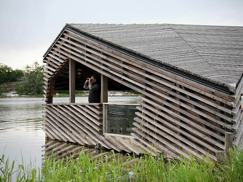 dez estações de observação de aves projetadas por arquitetos que moldam a forma como observamos a natureza