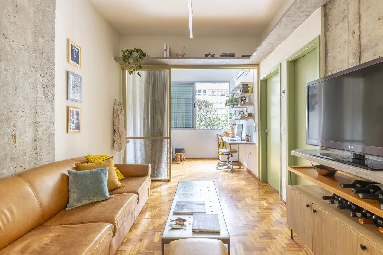 Apartamento dos anos 60 no centro de SP completamente reformado!