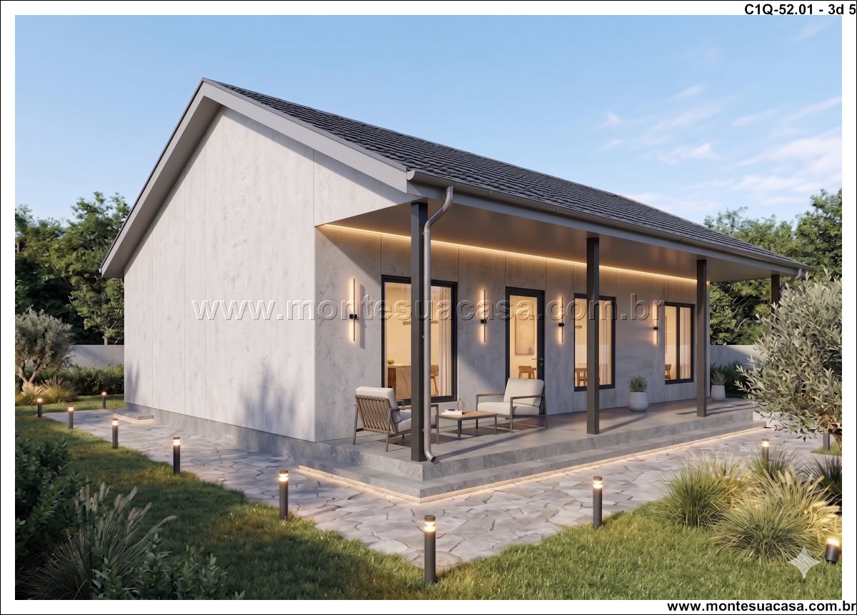 52.01m2-casa-terrea-1-quarto-com-varanda - Imagem 6