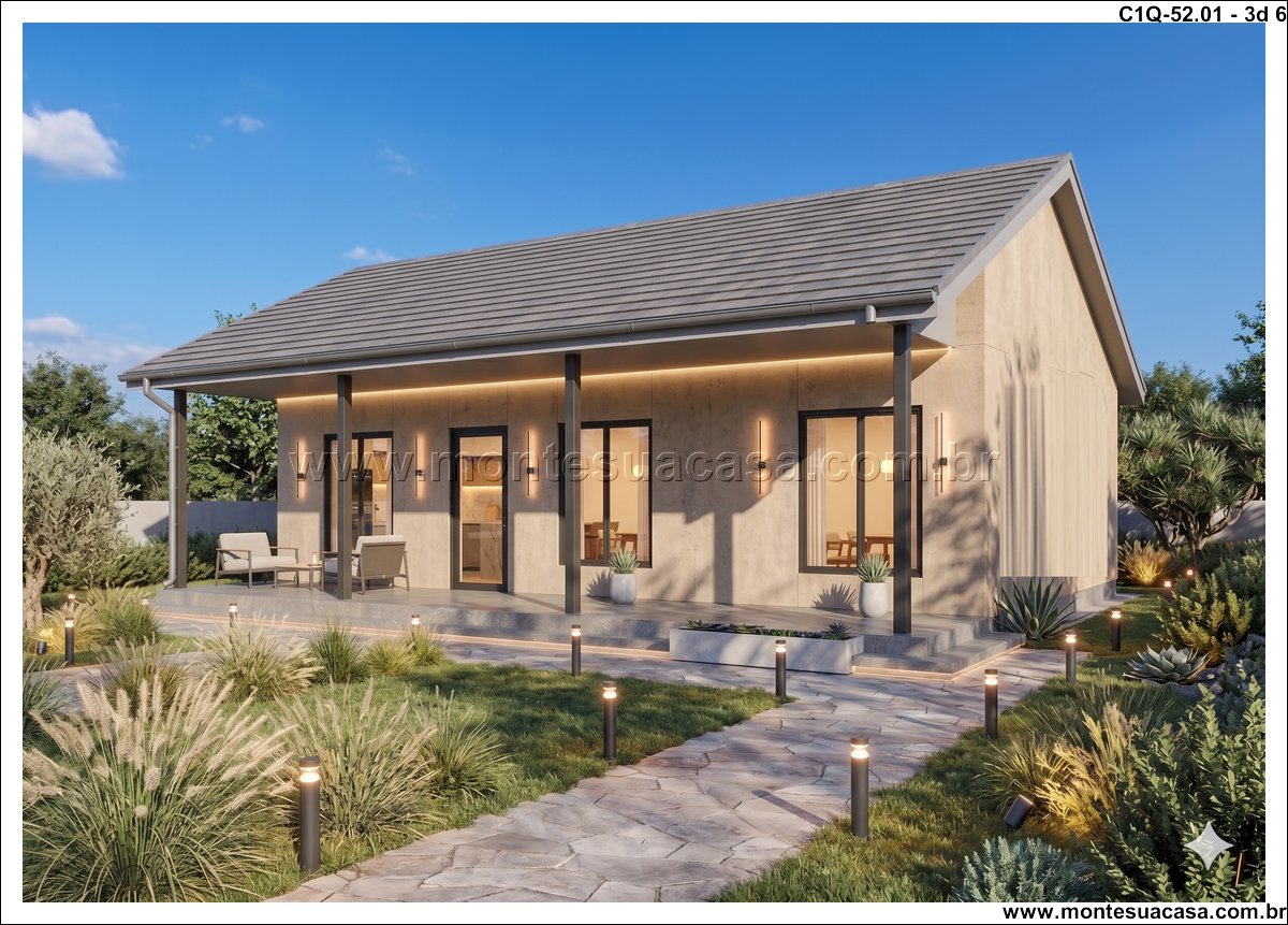 52.01m2-casa-terrea-1-quarto-com-varanda - Imagem 7