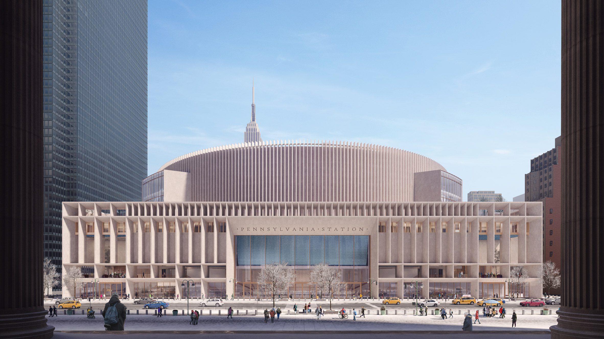 Governo dos EUA e Amtrak selecionam equipe para Penn Station