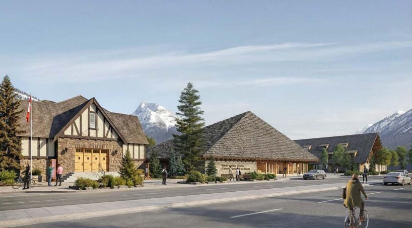 Kengo Kuma e Paul Raff redesenharão o centro de visitantes de Banff