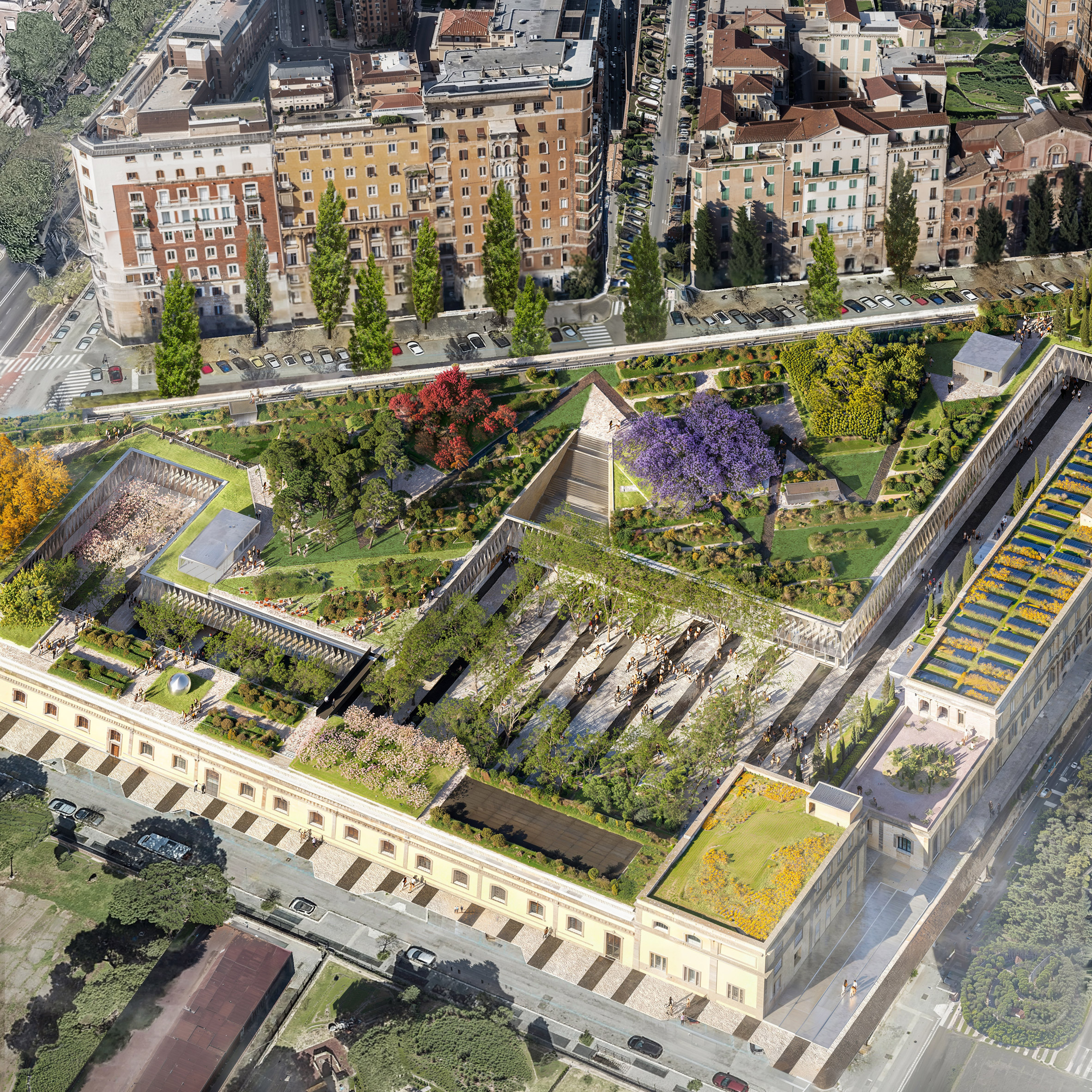 Stefano Boeri Architetti converterá depósito em centro público em Roma