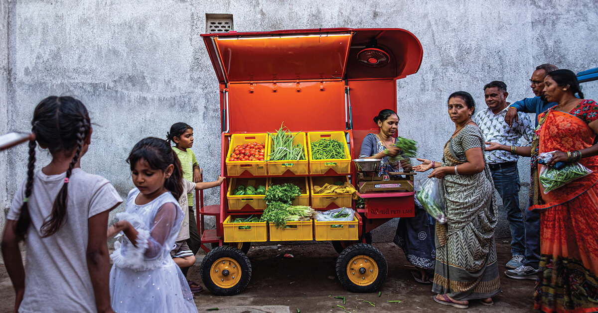 mapeando tipologias de venda ambulante como infraestrutura urbana móvel em toda a Índia