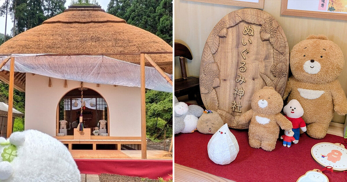Santuário de bichos de pelúcia é inaugurado em Quioto com rituais memoriais para brinquedos