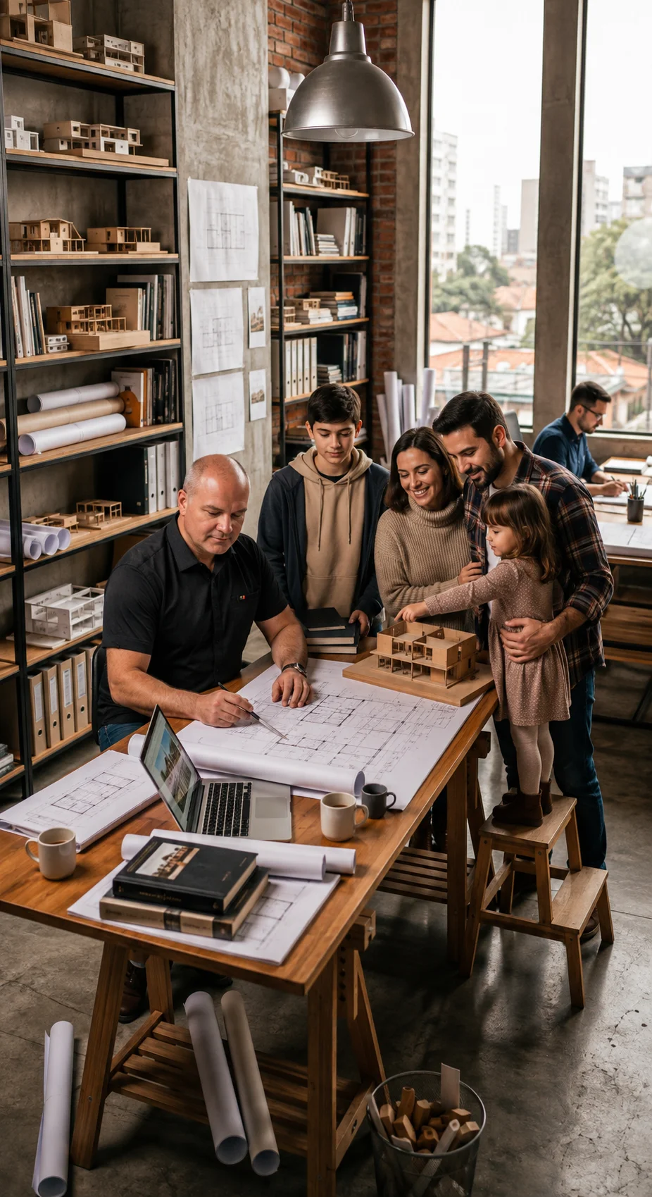 Atendimento personalizado para desenvolvimento de projetos residenciais
